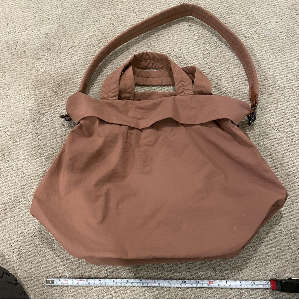 NWOT Pink Nylon Crossbody Satchel Bag